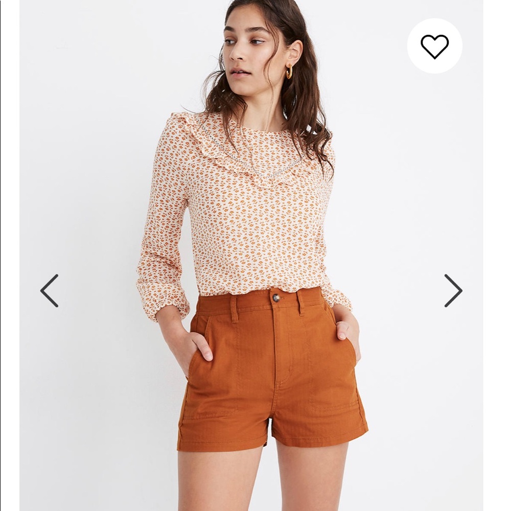 MADEWELL camp shorts